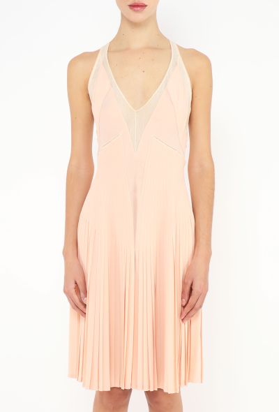 Balenciaga Spring 2004 Pleated Mesh Dress - 2