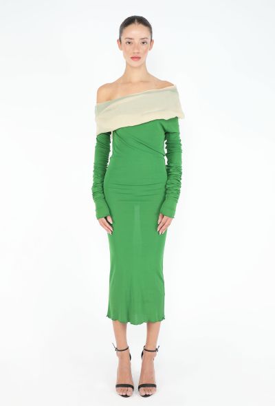 Jean Paul Gaultier Fall 2003 Chiffon Décolleté Dress - 1