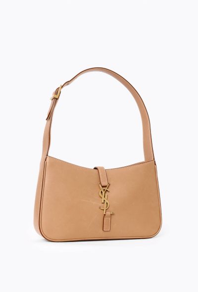 Saint Laurent Dark Beige Le 5 À 7 Hobo Bag - 2 Saint Laurent Dark Beige Le 5 À 7 Hobo Bag - 2