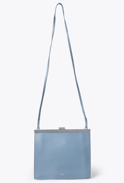 Céline Mini Leather Clasp Bag - 1