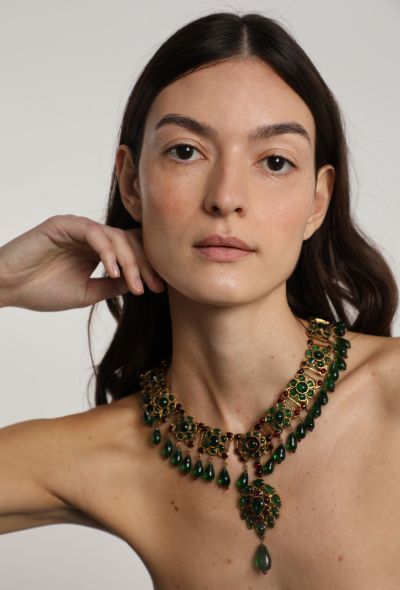 Chanel COUTURE Late 1960s Gripoix Camélia Necklace - 2 Chanel COUTURE Late 1960s Gripoix Camélia Necklace - 2
