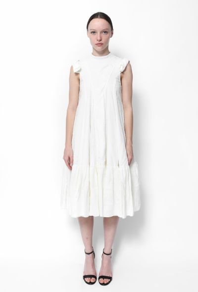                                        Textured Cotton Dress-1