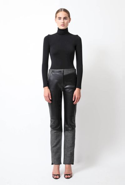                                         F/W 2011 Faux Leather Trousers-1