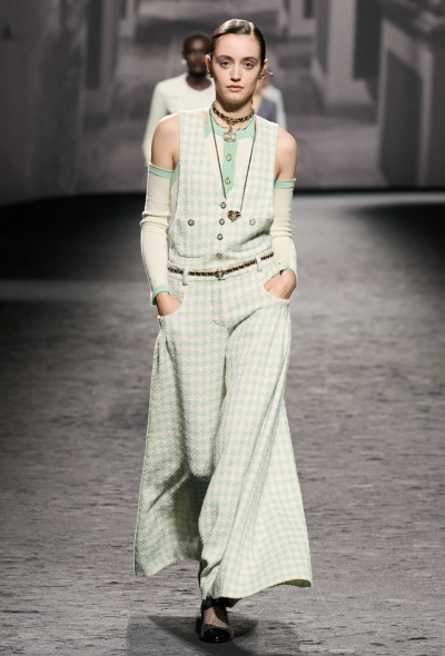 Chanel Cashmere 'CC' Halter Set, S/S 2023 - 2