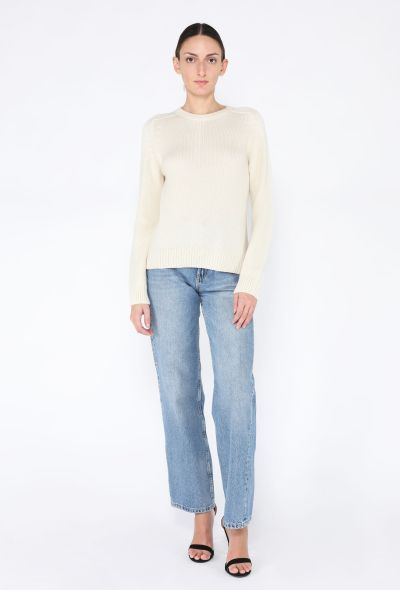 Saint Laurent 2021 Classic Cashmere Crewneck - 2