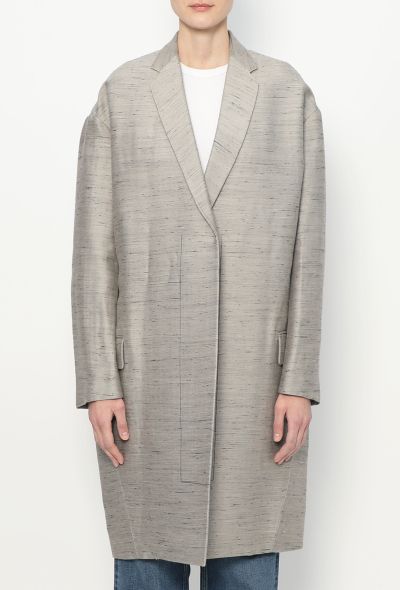 Céline 2013 Oversized Stitched Coat - 2 Céline 2013 Oversized Stitched Coat - 2