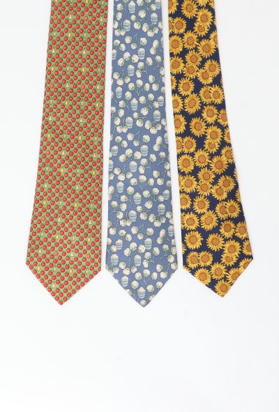 Hermès Trio of Vintage Ties - 2