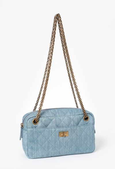 Chanel Denim Medium Reissue 2.55 Camera Bag - 2