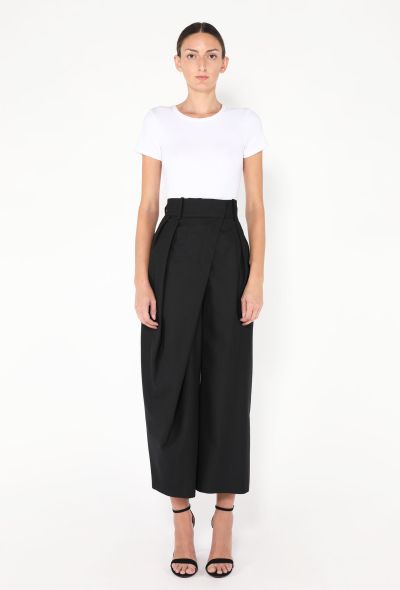 Loewe 2024 Cropped Wrap Trousers - 1