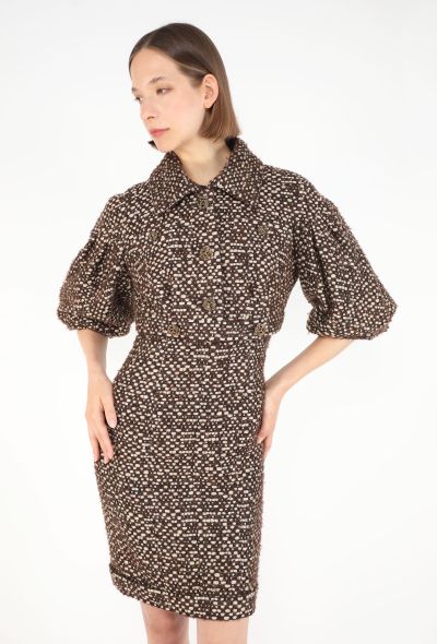 Chanel Haute Couture F/W 2010 Lamé Tweed Ensemble - 1