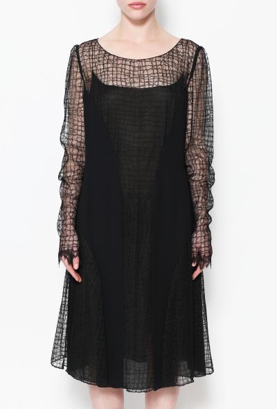 Chanel Silk Lace Tunic Dress - 2