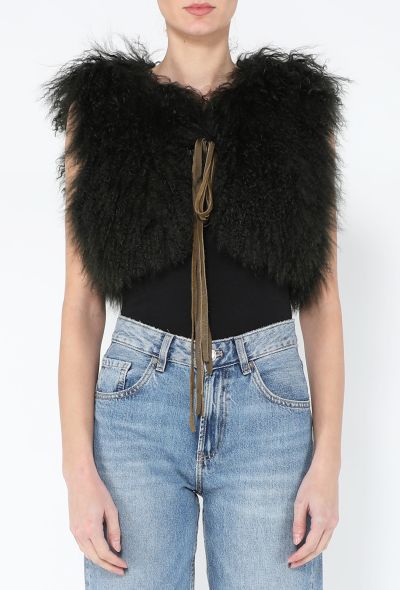 Chloé 2008 Mongolian Lamb Fur Bolero - 1