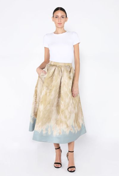 Dries Van Noten 2025 Soni Pleated Skirt - 2