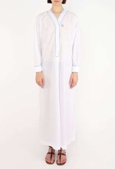 Embroidered Cotton Maxi Tunic - 2