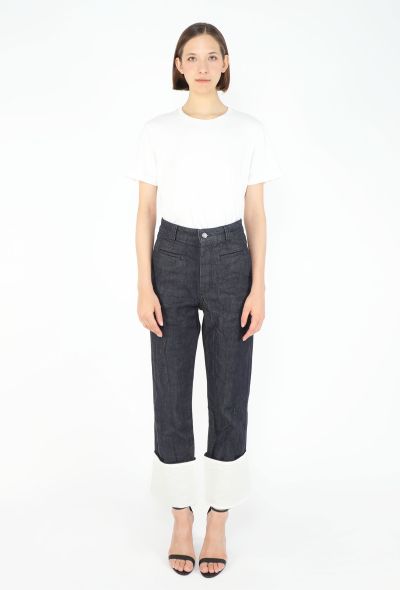 Loewe S/S 2018 Cuffed Fisherman Jeans - 1