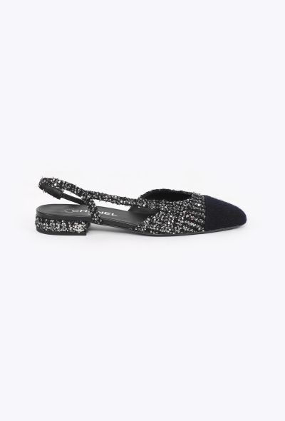 Chanel Sequin Embellished Slingbacks, 2020 - 1
