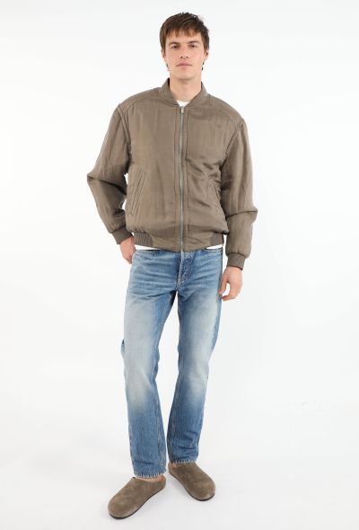 Saint Laurent 2023 Teddy Bomber Jacket - 1