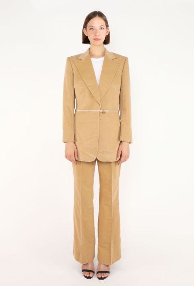 Chloé Flared Corduroy Suit, Early 2000s - 1
