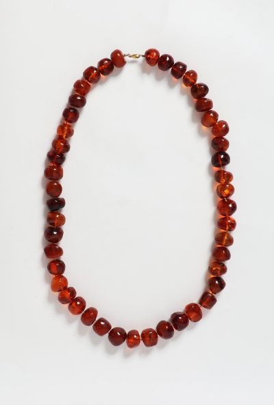                             Baltic Amber Sautoir Necklace - 1