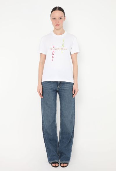 Chanel 2019 x Pharrell Williams Embellished T-Shirt - 2 Chanel 2019 x Pharrell Williams Embellished T-Shirt - 2