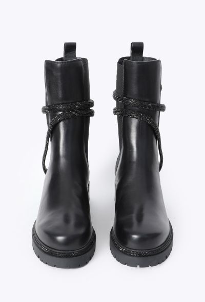 2025 Rene Caovilla Embellished Serpent Boots - 2
