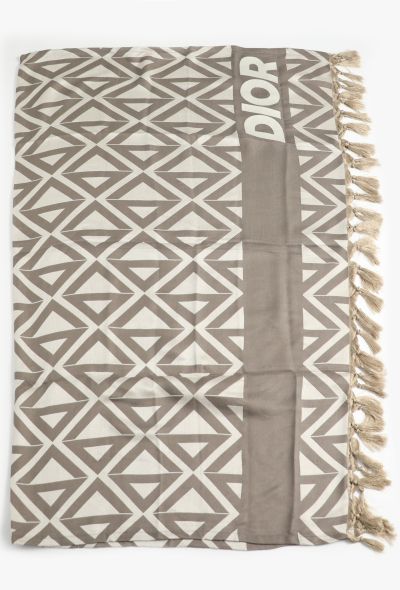 Dior 2023 Geometric Throw Blanket - 1 Dior 2023 Geometric Throw Blanket - 1