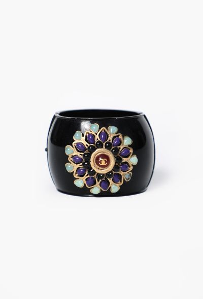 Chanel 2005 Gripoix Enamel Cuff - 1