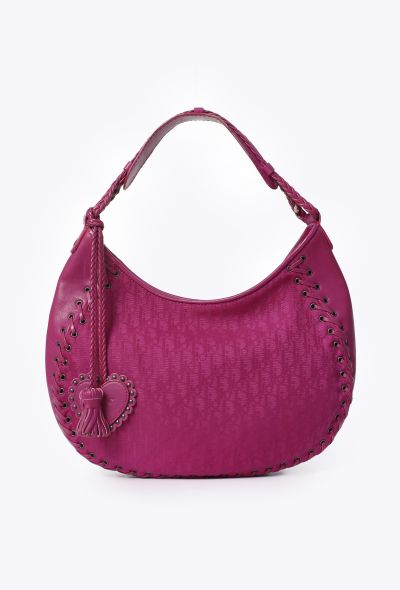 Dior Oblique Canvas Hobo Bag - 1