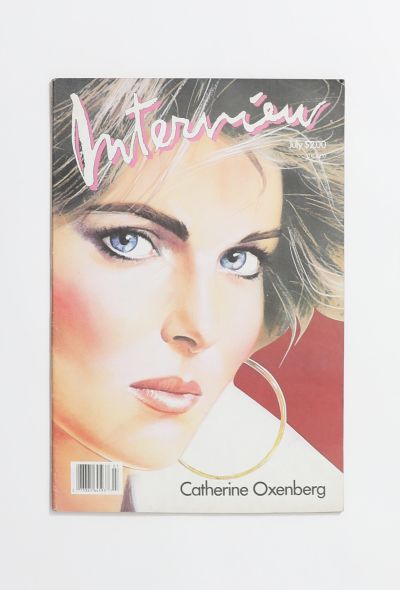                                         Catherine Oxenberg, July 1986 Issue -1