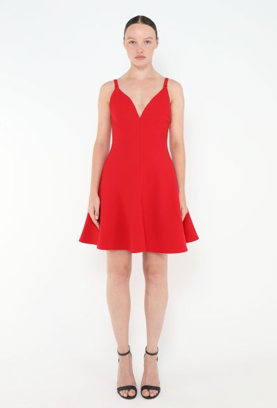 Miu Miu Fluted Crêpe Dress - 1 Miu Miu Fluted Crêpe Dress - 1