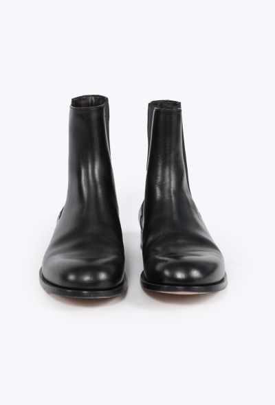 The Row 2024 Black Chelsea Boots - 2