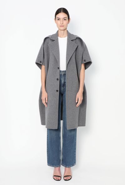 Bottega Veneta 2023 Cashmere Cape Coat - 2 Bottega Veneta 2023 Cashmere Cape Coat - 2