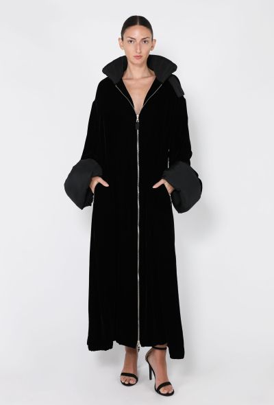 Jean Paul Gaultier Velvet Zip Gown, F/W 1999 - 1