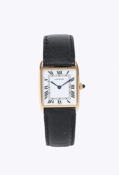Cartier RARE Vintage 18K Yellow Gold Tank Arrondi Watch - 1