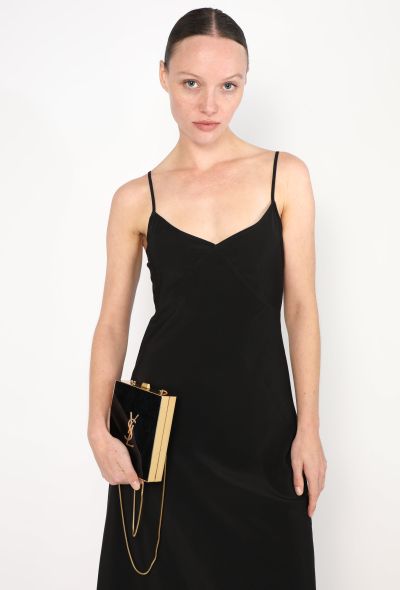 Saint Laurent 2022 Tuxedo Box Clutch - 2 Saint Laurent 2022 Tuxedo Box Clutch - 2