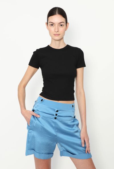 Balenciaga Layered Silk Sailor Shorts - 1 Balenciaga Layered Silk Sailor Shorts - 1