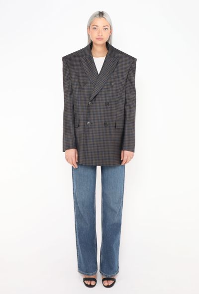 Balenciaga S/S 2017 Padded-Shoulder Blazer - 1