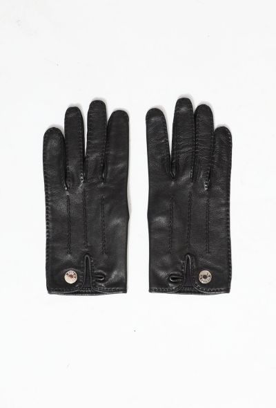 Hermès Lambskin Leather Gloves - 2