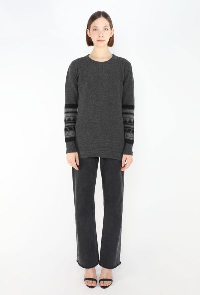 Chanel '80s Scottish Cashmere Sweater - 1