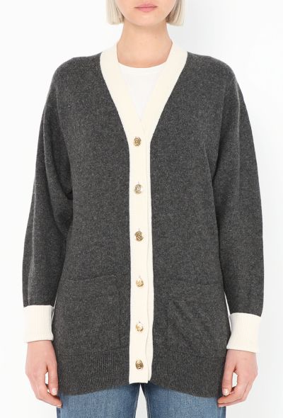Chanel '90s Scottish Cashmere Cardigan - 1 Chanel '90s Scottish Cashmere Cardigan - 1