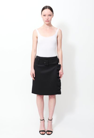 Prada Resort 2019 Belted Wrap Skirt - 1