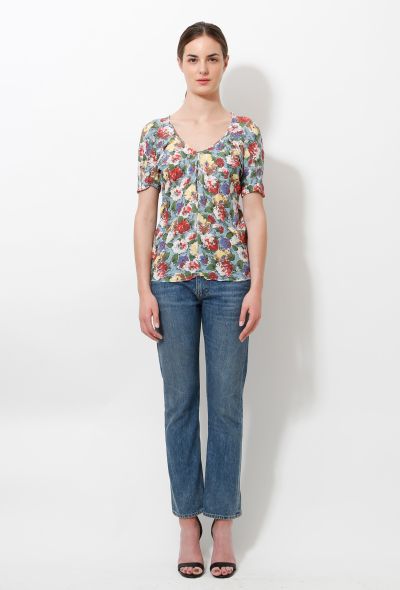                                         Floral blouse-1