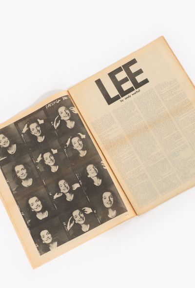Interview Magazine COLLECTOR Lee Radziwell, March 1975 Issue - 2 Interview Magazine COLLECTOR Lee Radziwell, March 1975 Issue - 2