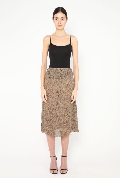 Floral Crêpe Belted Ensemble - 2