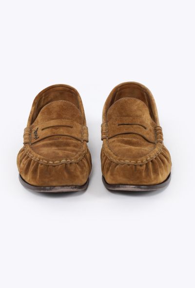 Saint Laurent 2025 Suede Loafers - 2