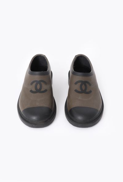 Chanel 2022 'CC' Rain Shoes - 2 Chanel 2022 'CC' Rain Shoes - 2