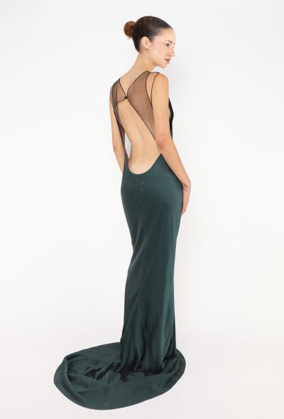 Maison Margiela 2024 Open-Back Charmeuse Gown - 2