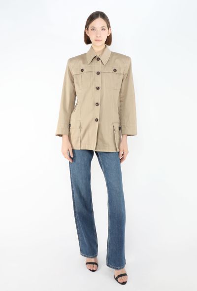 Saint Laurent Late '70s Tailored Safari Jacket - 1