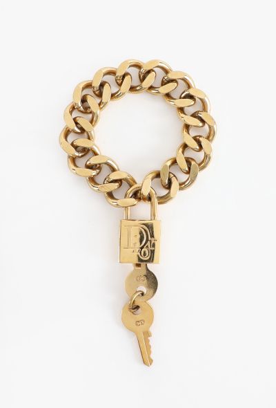 Dior Cadena Key & Padlock Bracelet, 20005 - 1