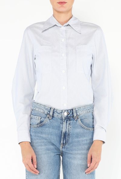 Céline Classic Cotton Printed Shirt - 1